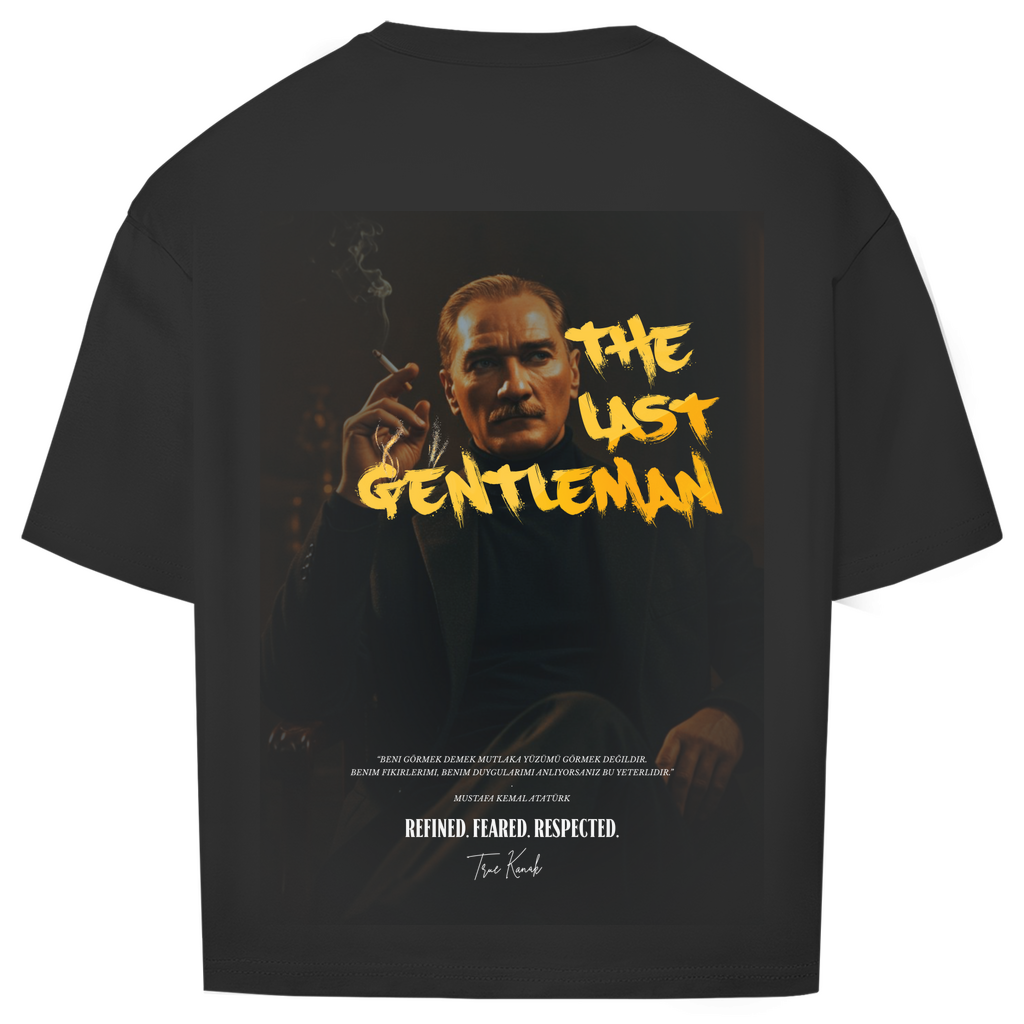 Oversize T-Shirt Gentleman Backprint