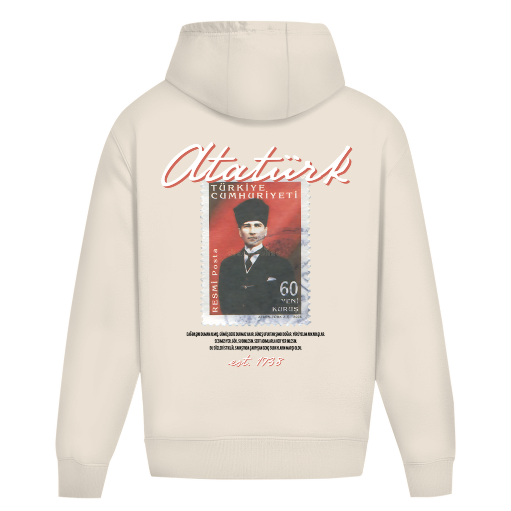 Oversize Hoodie Ohne Kordel Atatürk