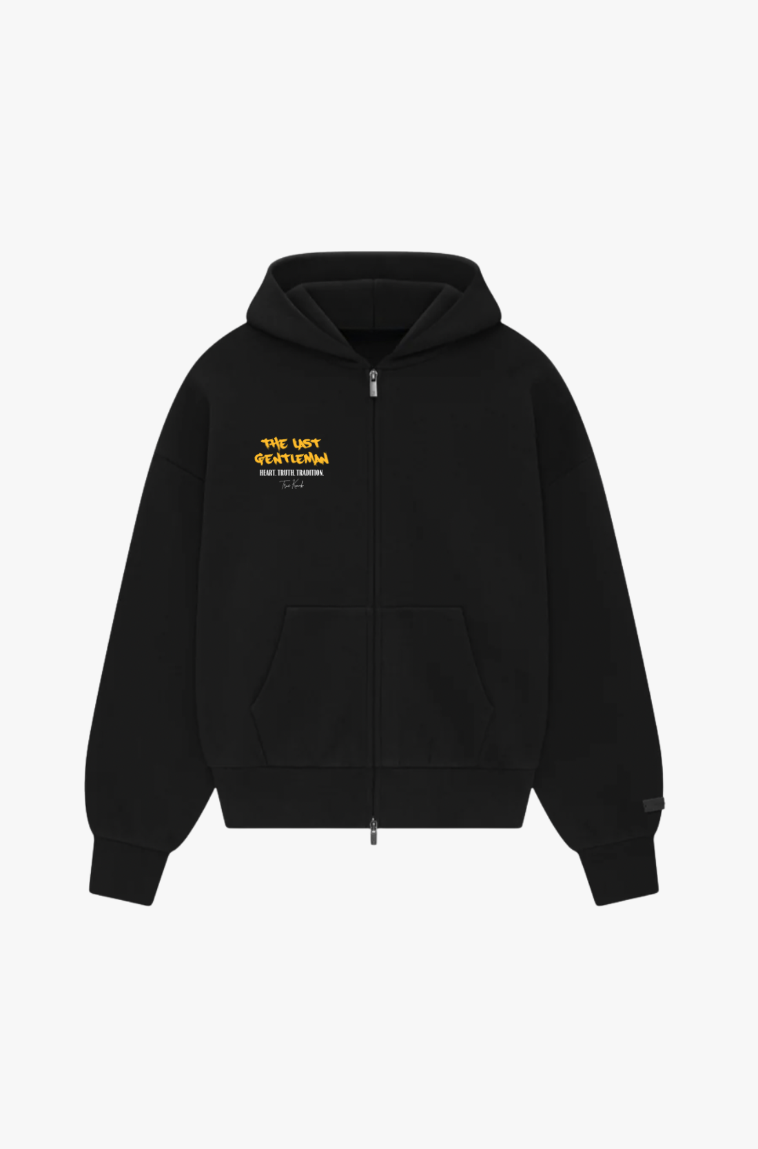LAST GENTLEMAN - OVERSIZED ZIPPER (Front- & Backprint)