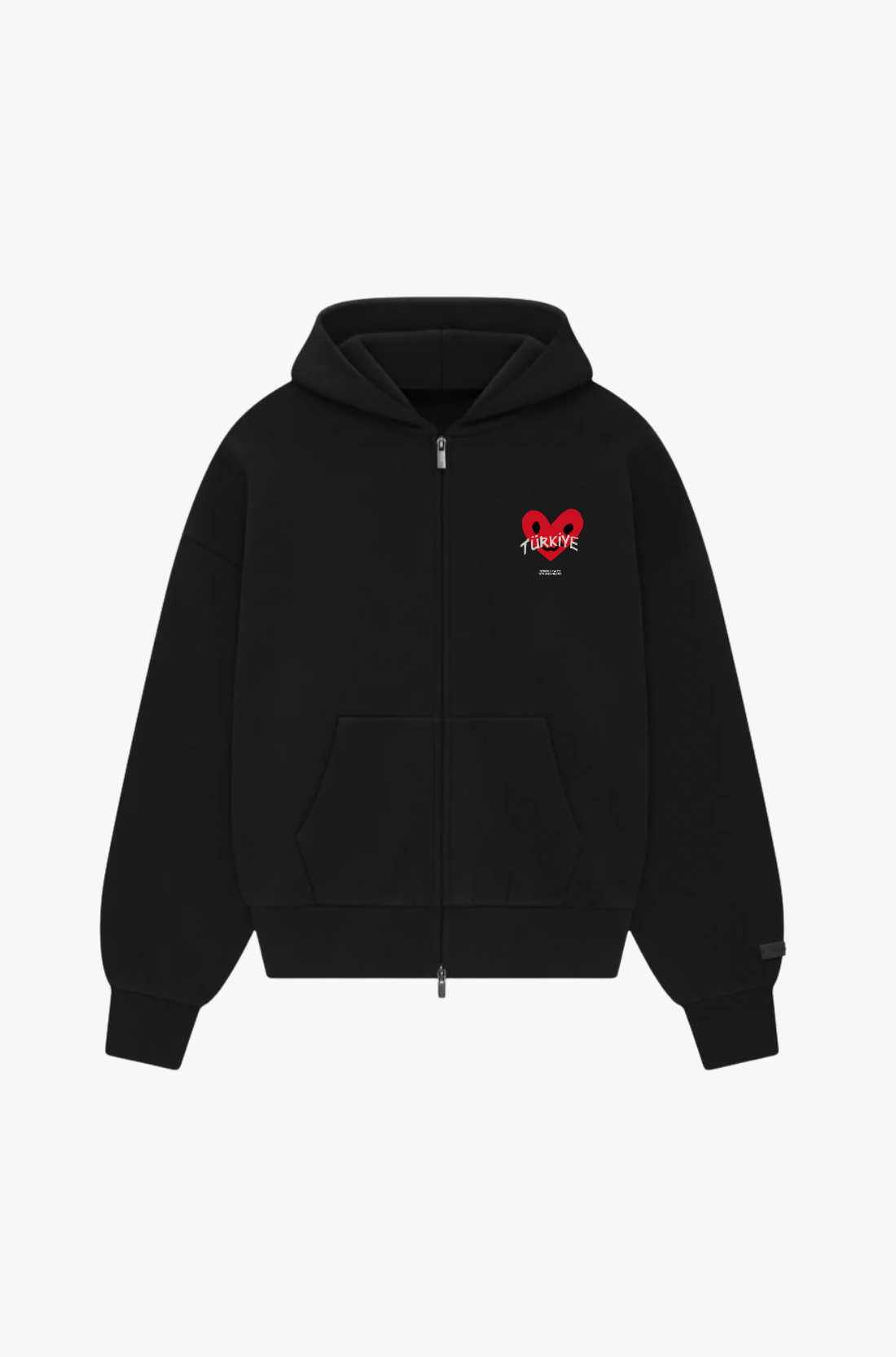 TÜRK HEART - OVERSIZED ZIPPER