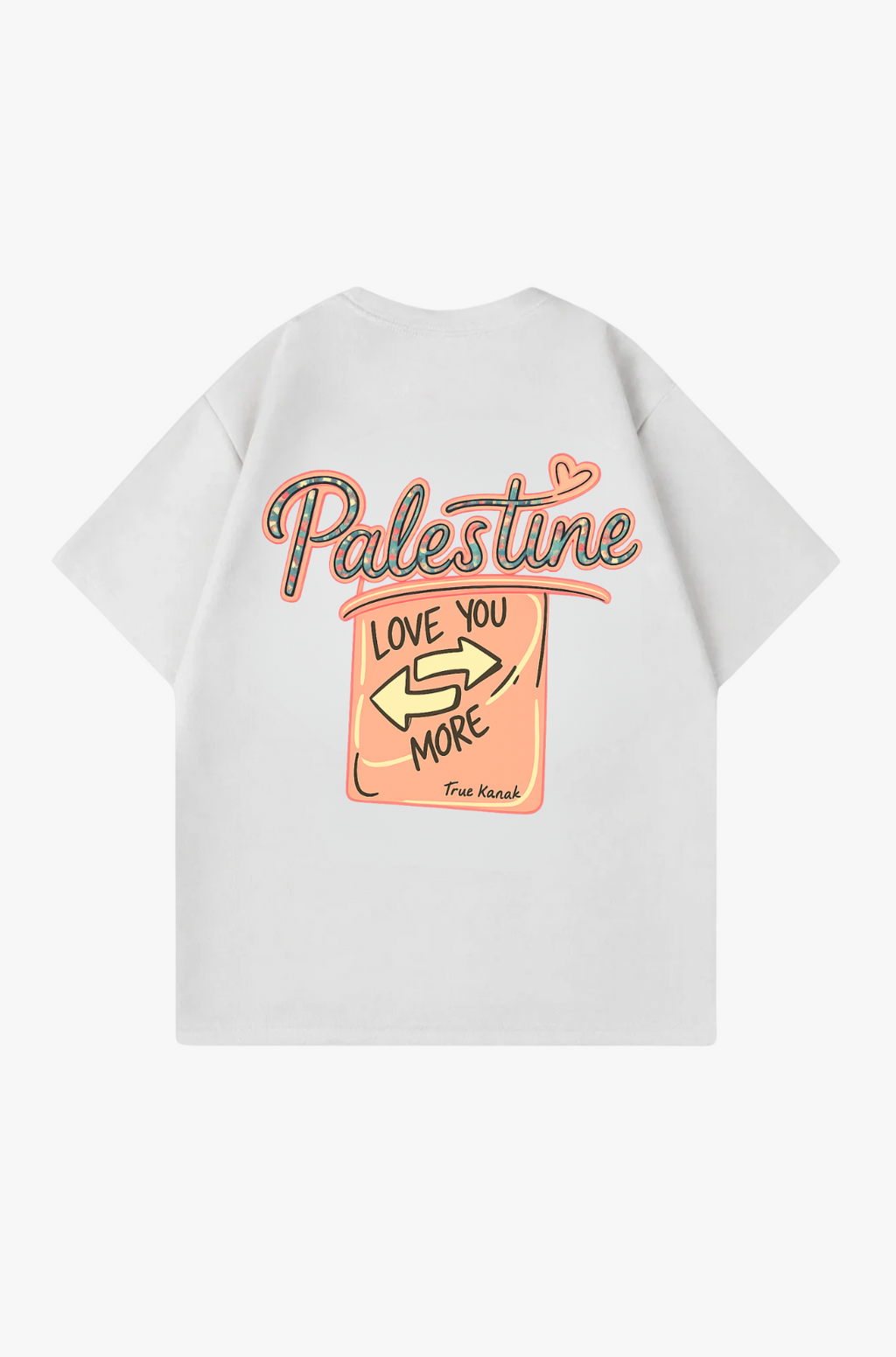 PALESTINE LOVE - OVERSIZED SHIRT